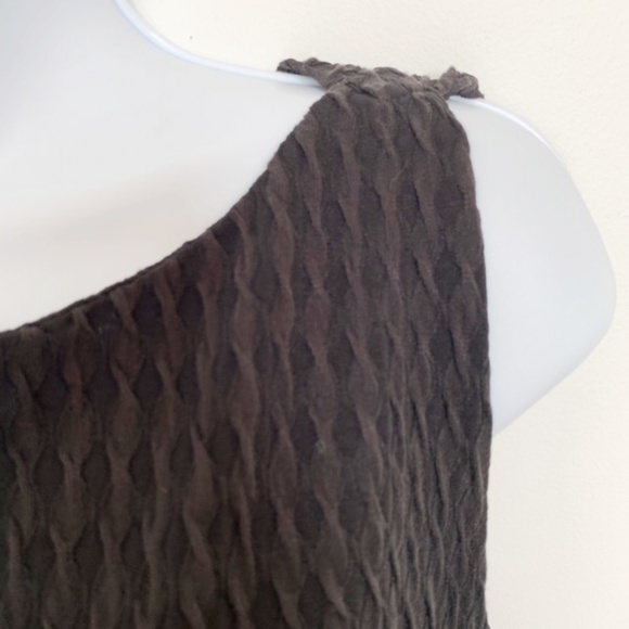 Zara Trafaluc Black Sleeveless Jacquard Crop Top - Picture 2 of 6